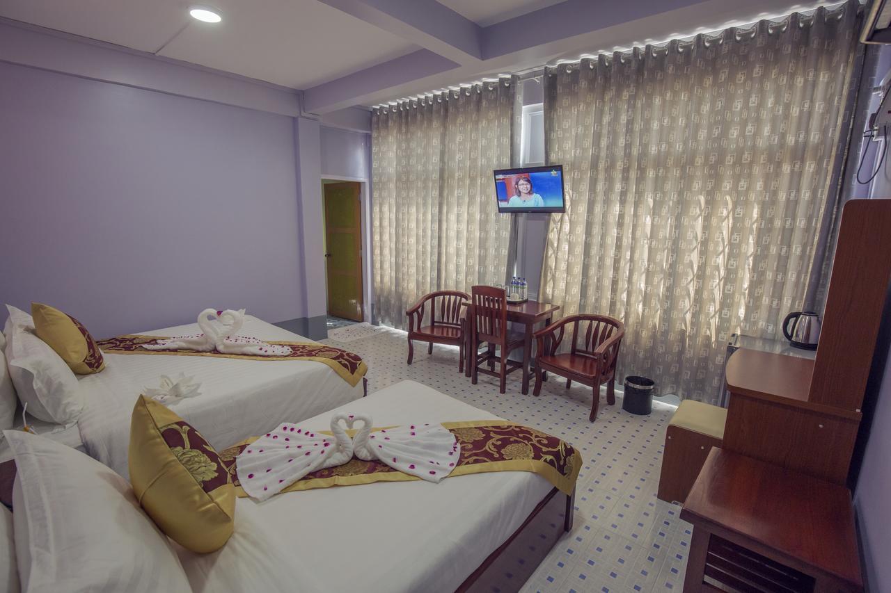 Golden Gum-Kino Hotel Mandalay Exterior foto
